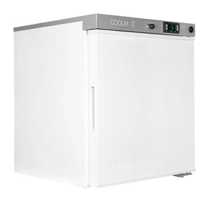Coolmed 29L RTS Cabinet Medical Fridge solid door closed facing right