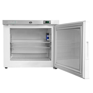 Coolmed 47L Spark Free Lab Freezer opened front view