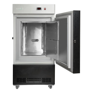 Coolmed Minus 86°C Ultra Low Temperature Freezer inner door open front view