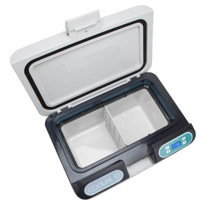Coolmed Portable Vaccine Carrier opened top view