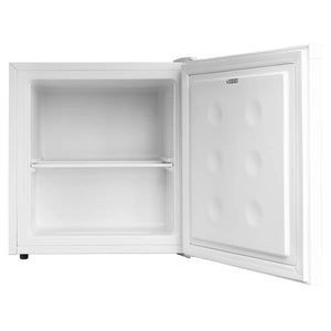 Coolmed Small Staff Room Freezer solid door opened front view