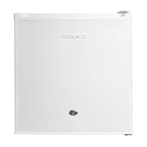 Coolmed Small Staff Room Fridge solid door closed front view
