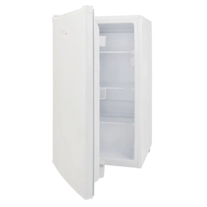 Coolmed Under-Counter Staff Room Fridge solid door opened facing left