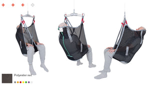 Direct Healthcare Group  High Back Sling polyester three view
