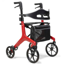 Drive Devilbiss AeroWalk Carbon Rollators in Red
