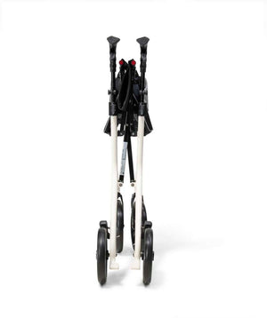 Drive Devilbiss AeroWalk Carbon Rollators folded front view