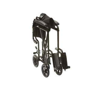 Drive Devilbiss Aluminium Travel Wheelchair Folded