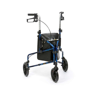 Drive Devilbiss Aluminium Tri Walker with Bag Flame