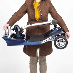 Drive Devilbiss AstroLite Lightweight Boot Scooter Blue Body