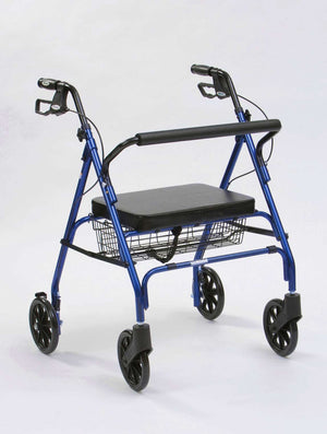 Drive Devilbiss Heavy Duty Rollator Blue