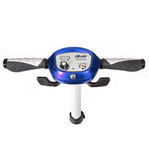 Drive Devilbiss Manual Fold+ Aluminium Scooter Blue Handle