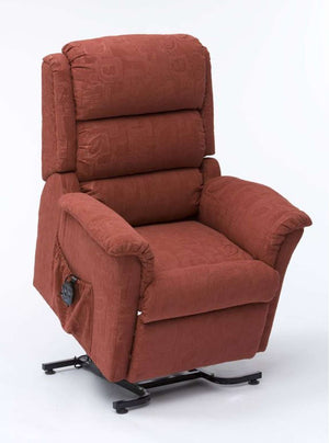 Drive Devilbiss Nevada Dual Motor Rise Recliner Terracotta