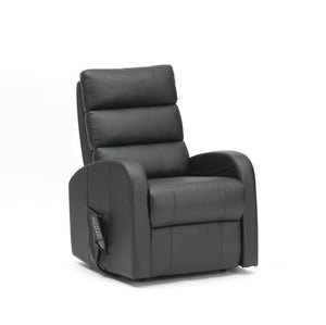 Drive Devilbiss Three Pillow Back Dual Riser Recliner Black