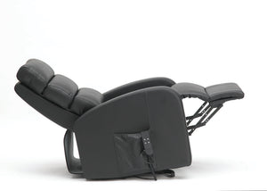 Drive Devilbiss Three Pillow Back Dual Riser Recliner Reclined