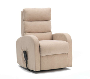 Drive Devilbiss Three Pillow Back Single Riser Recliner Oatmeal