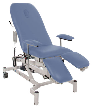 Drive Devilbiss Vari Height Treatment Chair with Breathing Hole Slate