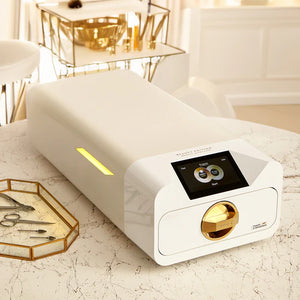 Enbio S Beauty Edition Autoclave in a beauty salon