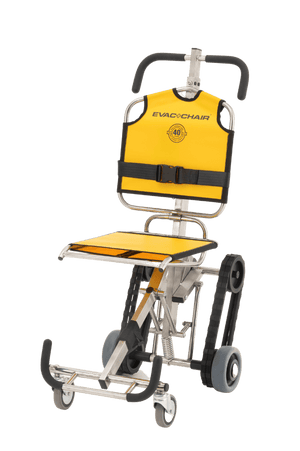 Evac+Chair IBEX Spiral Staircase Ascent and Descent Mobile Evacuation Chair  full view