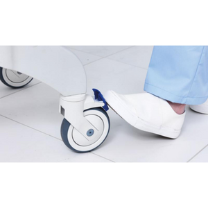 Invacare | Ocean Ergo XL Shower Chair Commode Height-Adjustable, Ergonomic Design for Enhanced Comfort and Independence  wheel