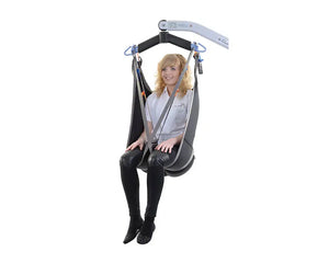 Joerns Oxford Toileting Low Sling in use