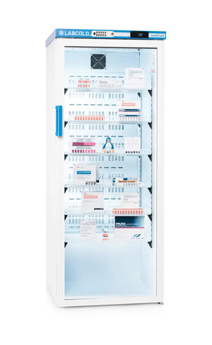 Labcold RLDG1019 Diglock Medical Fridge with vaccines stored inside