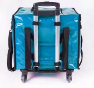 Labcold Vaccine Transport Bags with trolley back view