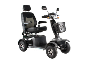 VanOs Excel Galaxy II 4 Wheel Mobility Scooter, black