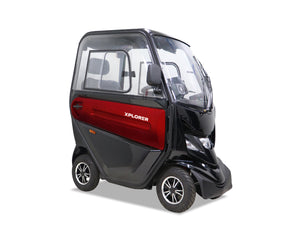 Motion Healthcare Xplorer Mobility Scooter in red