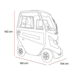 Motion Healthcare Xplorer Mobility Scooter specifications