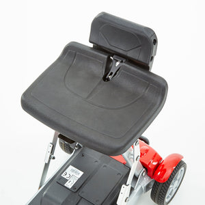 Motion Healthcare mLite, 4 Wheel, Lightweight, Folding Electric Mobility Scooter, grey Lithium Battery seat