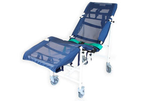 Orchid Medicare Voyage Shower Cradle folding side view