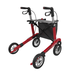 Rehasense | Athlon SL Rollator Range | Safest and Lightest Carbon Fibre Rollator Red Back Right