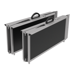 Rehasense | Broadband Defrag Ramp Set 2 | Ideal for Safe Accessibility in All Weather Conditions Folded Position