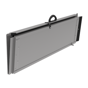 Rehasense | Broadband Spectrum Ramp | Weather-Resistant Solutions for Safe Accessibility Folded Position