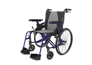 Rehasense Icon 35 LX Wheelchair Self Propel in Blue