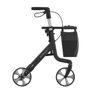 Rehasense | Space CF Rollator Range | Elegant Carbon Rollator | Enhanced Comfort and Lightweight Design Right Side