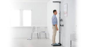 Seca 257 Ultrasound Height Measure For Seca Scale-Up Line in use