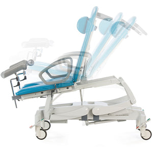 Seers CLINNOVA Gynae Pro Treatment Chair Positive Negative Trendelenburg Tilt to 51