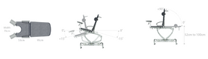 Seers CLINNOVA Gynae Pro Treatment Chair specifications