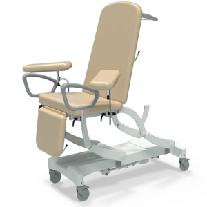 Seers CLINNOVA Phlebotomy 1 NV9466P-PRM
Electric
Gas Assisted Backrest & Foot Section
Independent Castors
Premium Base