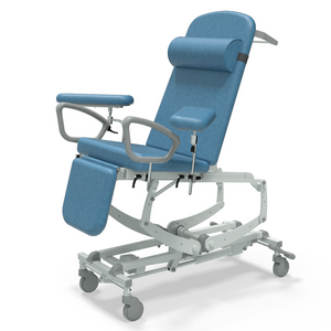 Seers CLINNOVA Phlebotomy Pro Treatment Chair NV9696P-CLS
Electric Height Elevation & Tilt
Electric Backrest
Electric Foot Section
Central Locking Castors
Classic Base