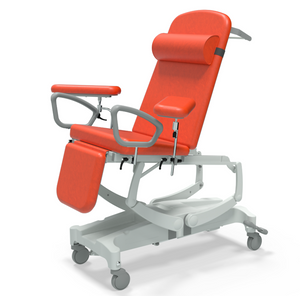 Seers CLINNOVA Phlebotomy Pro Treatment Chair NV9696P-PRM
Electric Height Elevation & Tilt
Electric Backrest
Electric Foot Section
Central Locking Castors
Premium Base