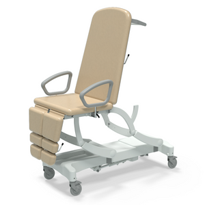 Seers CLINNOVA Versa 1 Treatment ChairNV0465-PRM
Electric
Gas Assisted Backrest & Dual Foot Sections
Independent Castors
Premium Base