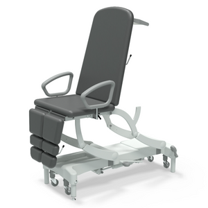 Seers CLINNOVA Versa 1 Treatment Chair NV0555-PRM
Hydraulic
Gas Assisted Backrest & Dual Foot Sections
Retractable Castors
Premium Base