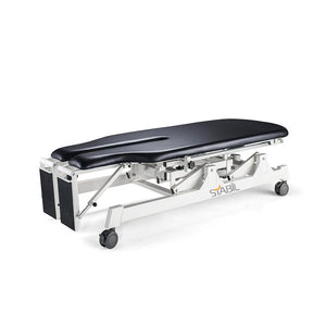 Stabil Altitude Electric Tilt Table lying down position foot down