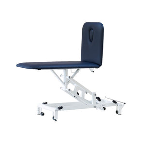 Stabil Komfort 2-Section Treatment Table charcoal raised height upright sitting position