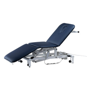 Stabil Komfort 3-Section Treatment Table charcoal lowered sitting position lowered bottom section