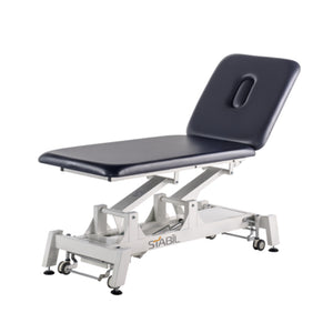 Stabil Pro 2-Section Treatment Table White for professional, chiropractor and physio clinics