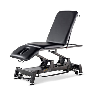 Stabil Pro Shorthead 3-Section Electric Treatment Table- Black 2 mid height leg down