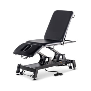 Stabil Pro Shorthead 3-Section Electric Treatment Table- Black 6 mid height leg down